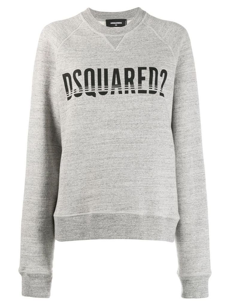 Dsquared2 logo print sweatshirt - Grey