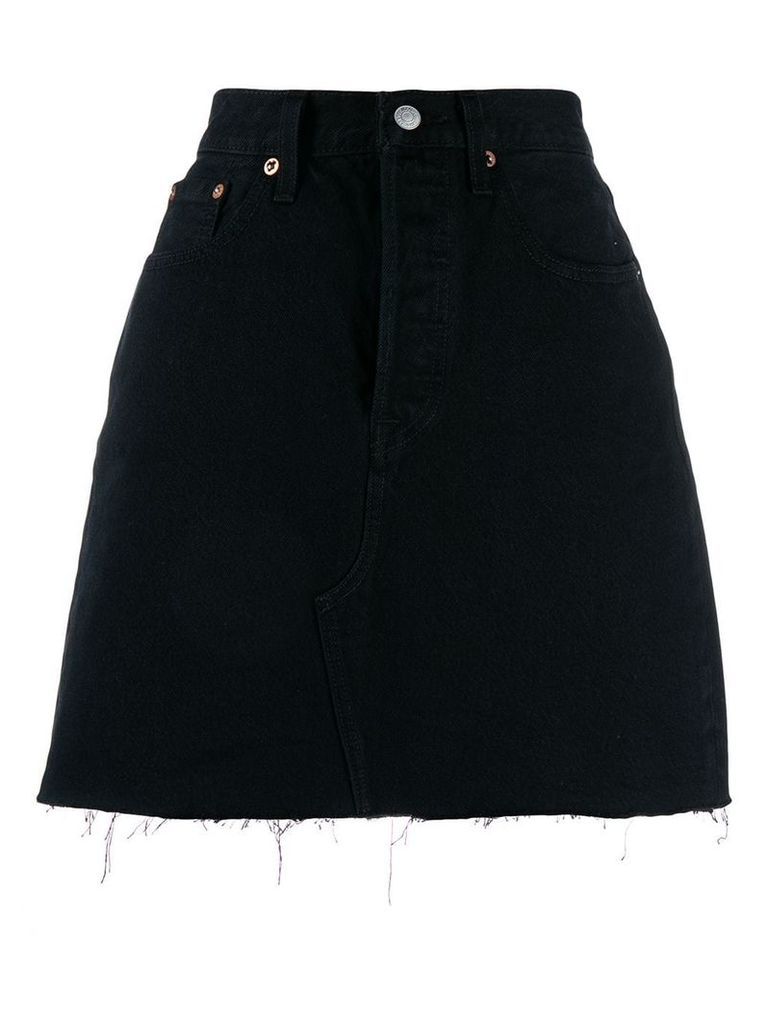 Levi's a-line denim skirt - Black