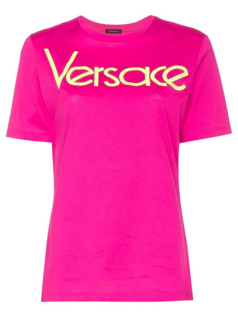Versace Vintage logo T-shirt - PINK