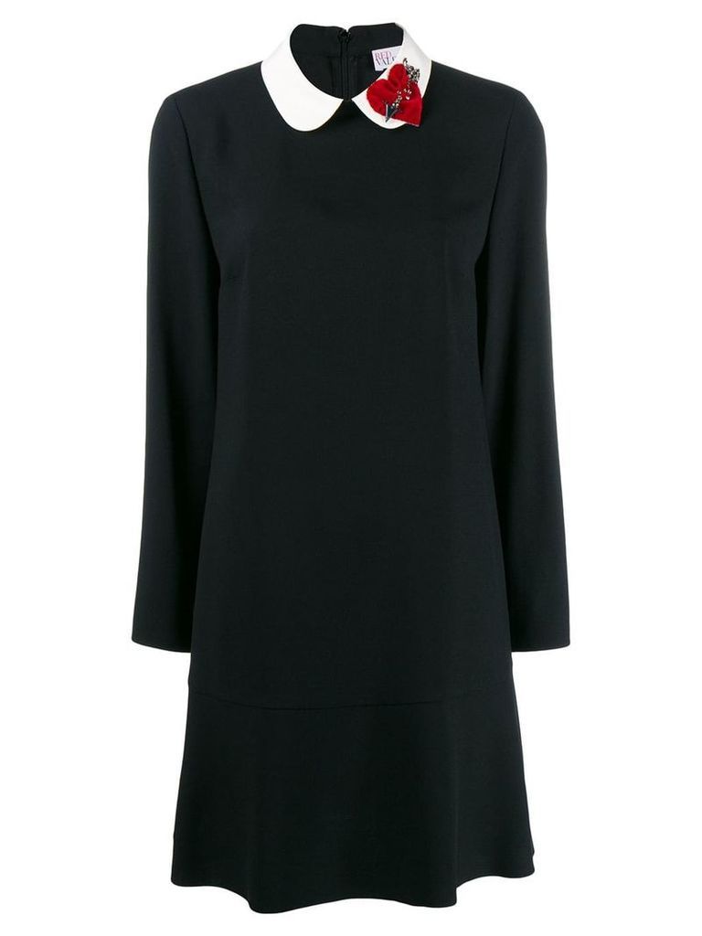 RedValentino Arrow Heart mini dress - Black