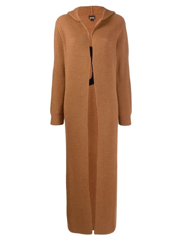 Just Cavalli long-length coat - Brown