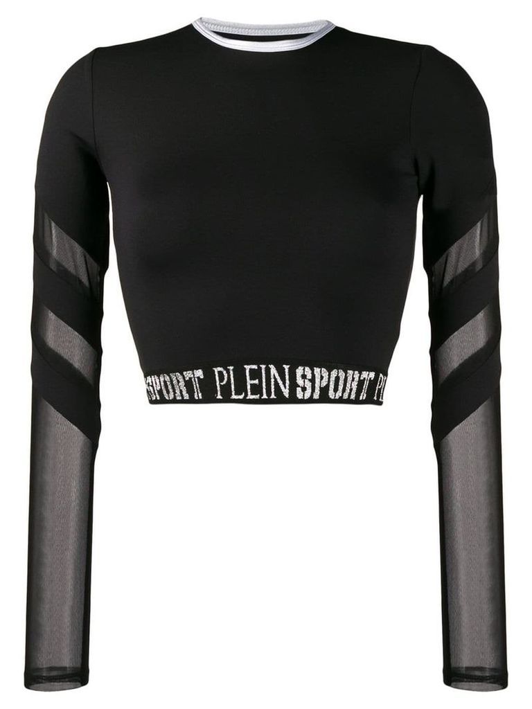 Plein Sport stretch fit top - Black