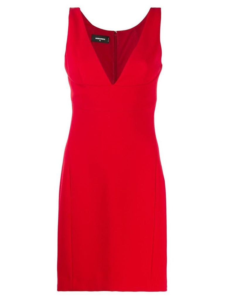 Dsquared2 sleeveless fitted dress