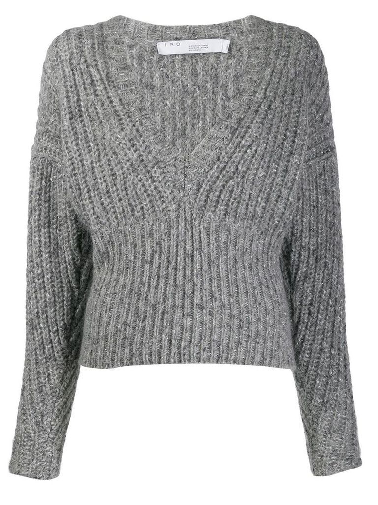 IRO knitted long sleeve jumper - Grey