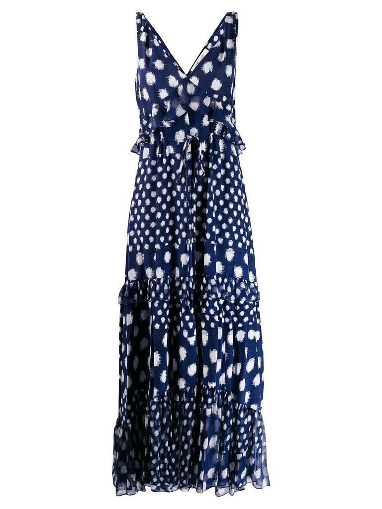 Diane von Furstenberg Isha printed maxi dress - Blue