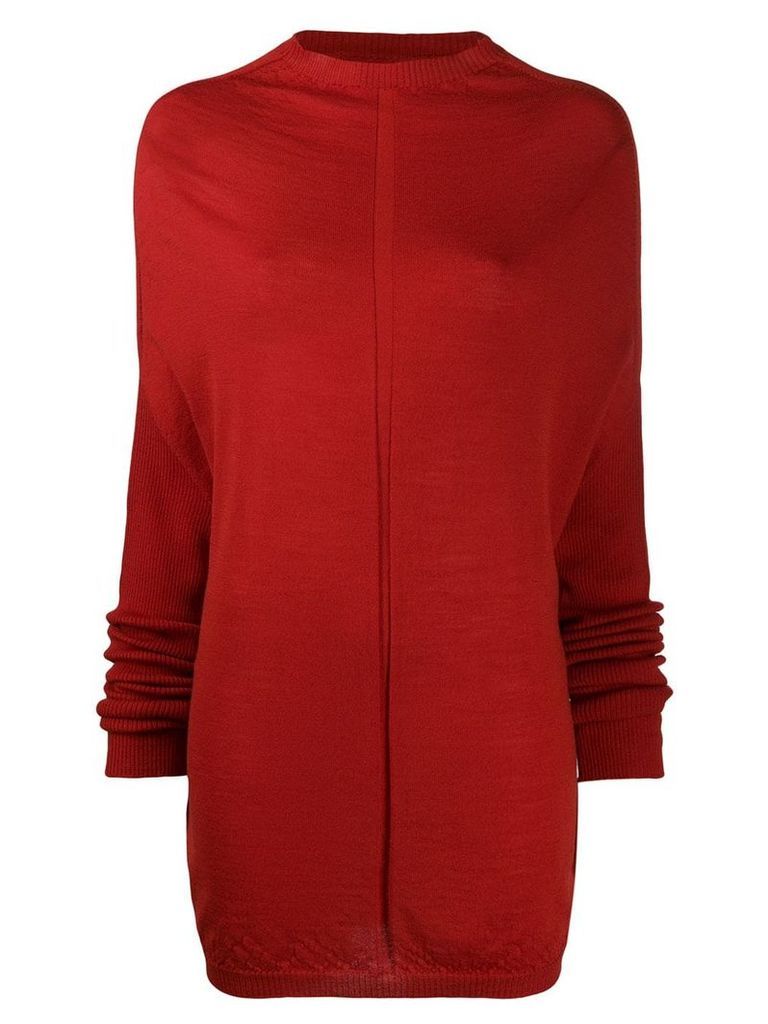 Rick Owens long jumper - Red