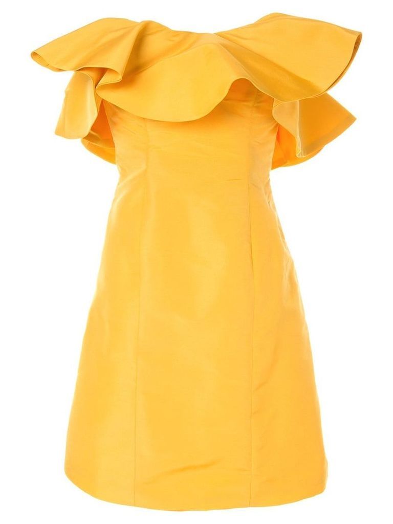 Bambah amarillo ruffle mini dress - Yellow