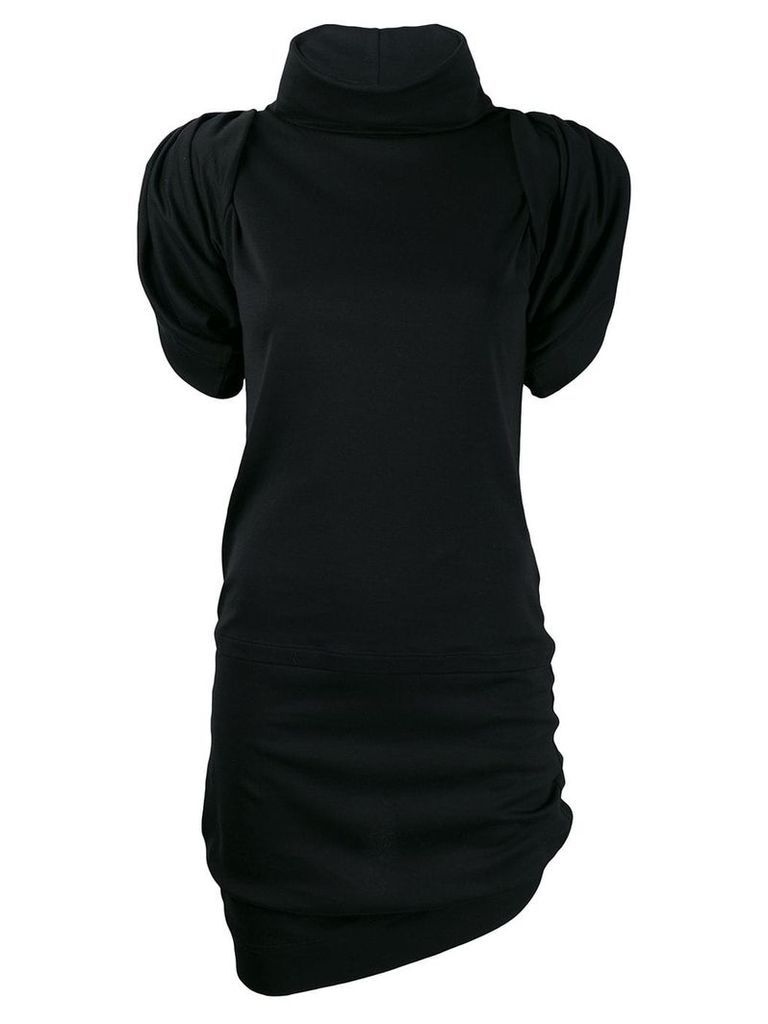 Vivienne Westwood Anglomania turtle neck mini dress - Black