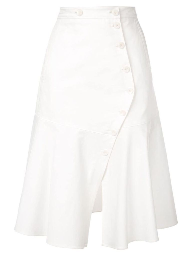 Tibi Dominic Twill skirt - White