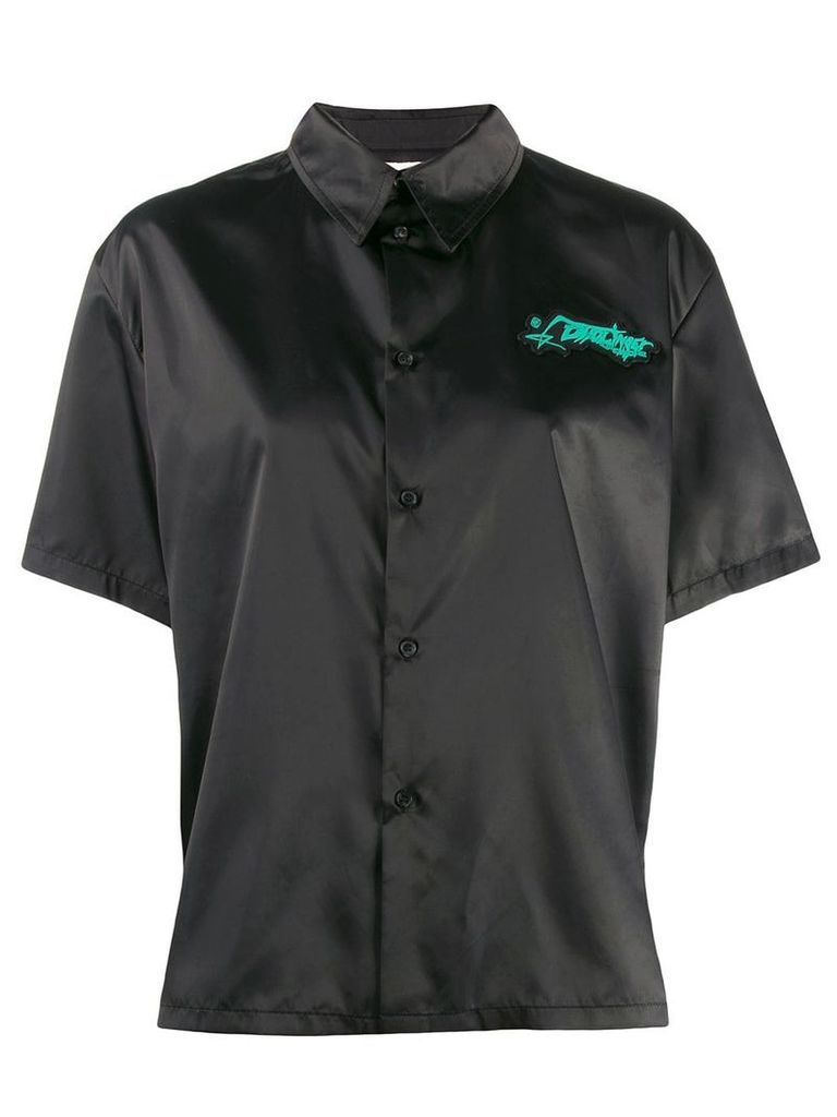 Ottolinger logo short-sleeve shirt - Black