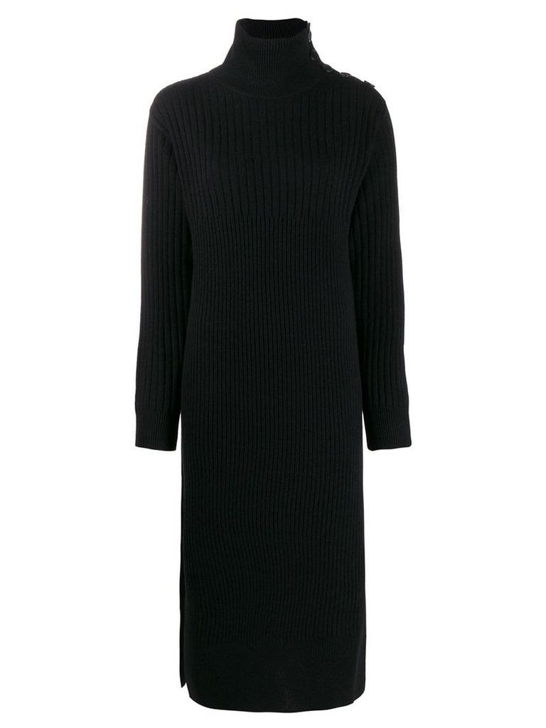 See By Chloé midi ribbed knit dress - Black