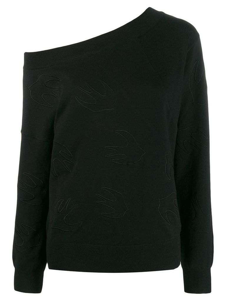McQ Alexander McQueen swallow logo sweater - Black