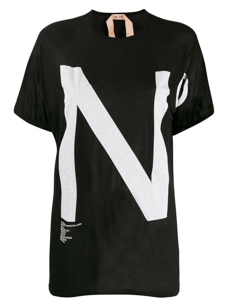 Nº21 Logo T-shirt - Black