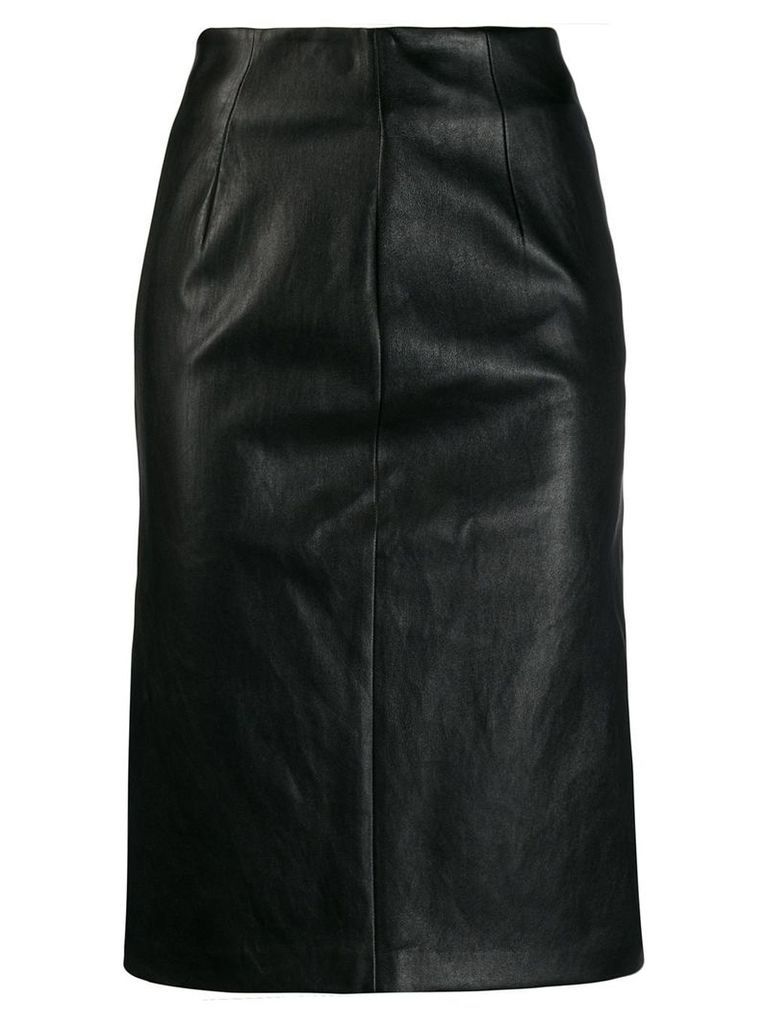 Prada fitted midi skirt - Black
