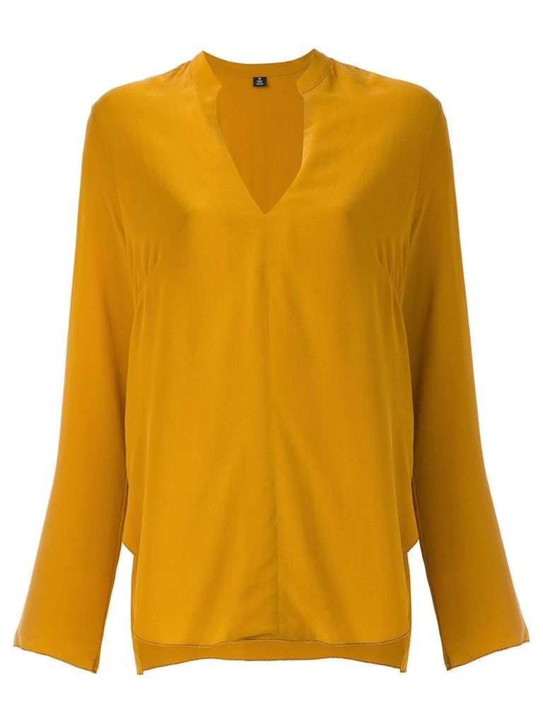 Osklen silk blouse - Yellow