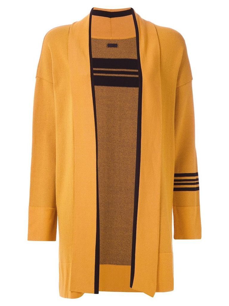 Osklen kimono with stripe detail - Yellow