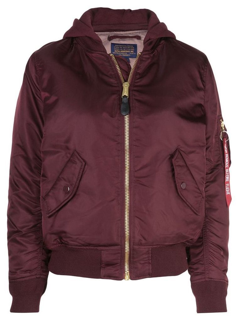 Alpha Industries bomber jacket - Red