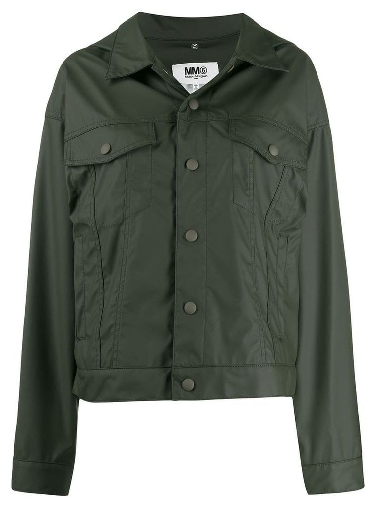 MM6 Maison Margiela regular fit jacket - Green