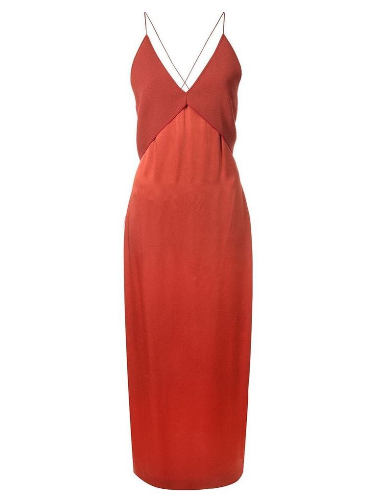 Dion Lee Transfer cami dress - Red