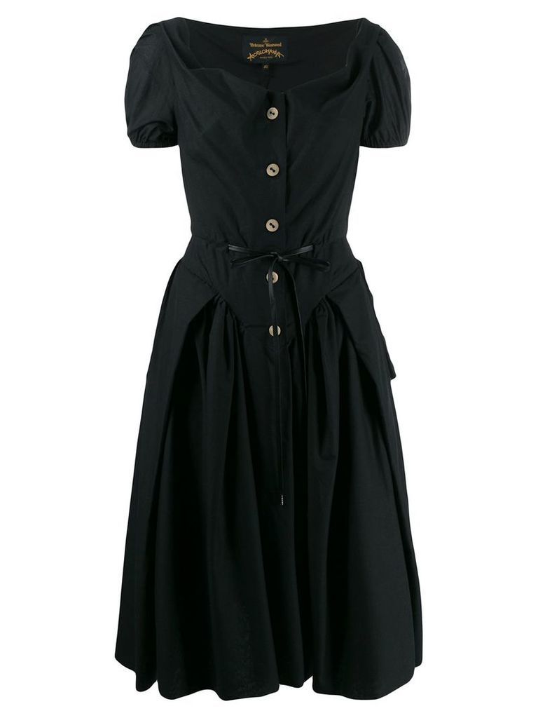 Vivienne Westwood Anglomania Saturday corset-style dress - Black