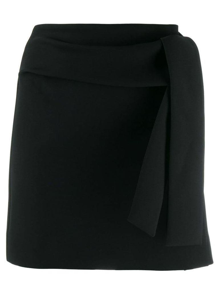 P.A.R.O.S.H. tie waist skirt - Black