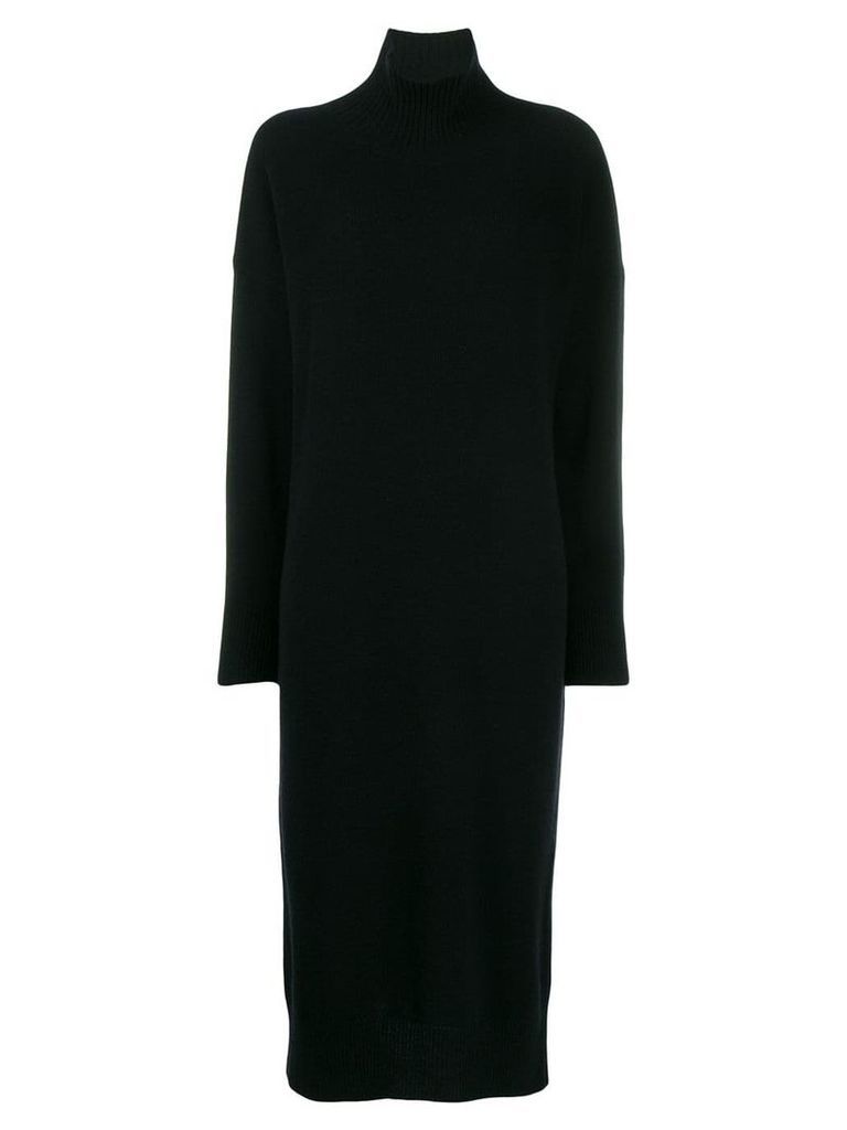 Roberto Collina knitted midi dress - Black