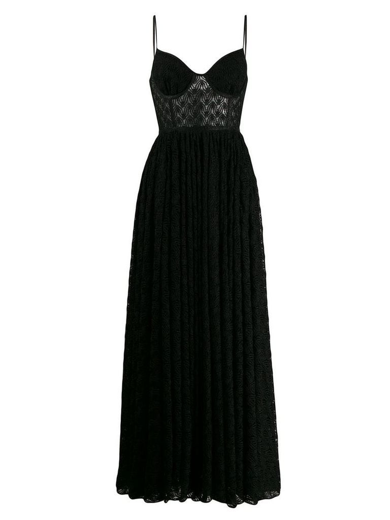 Missoni open knit dress - Black