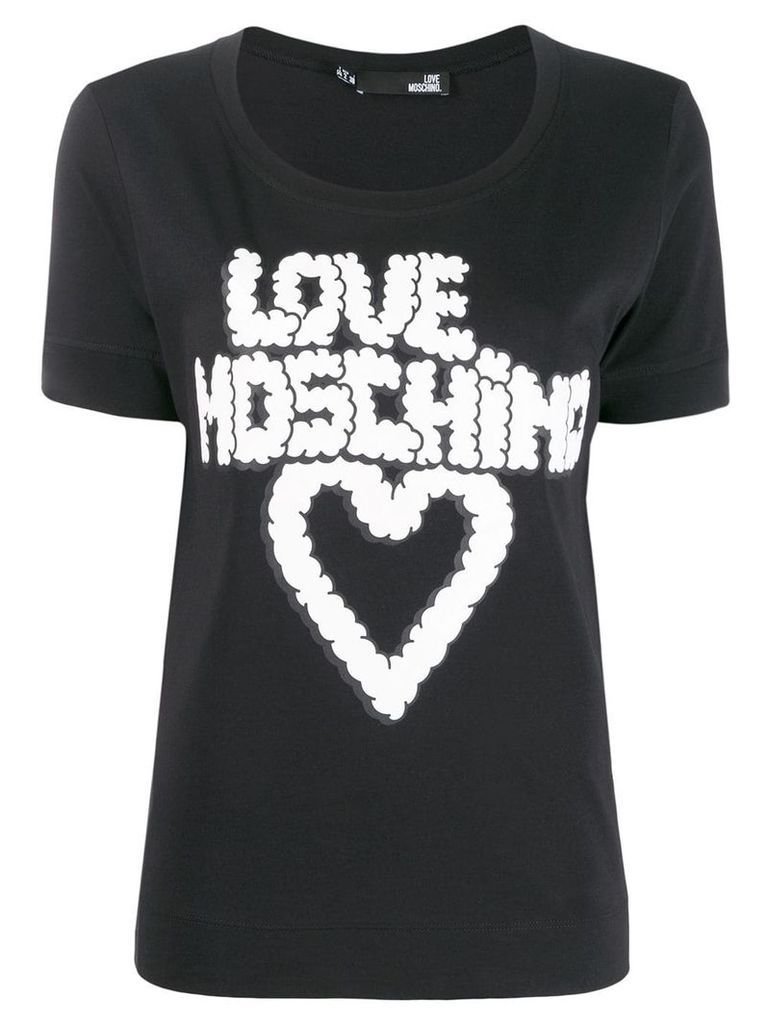 Love Moschino graphic T-shirt - Black