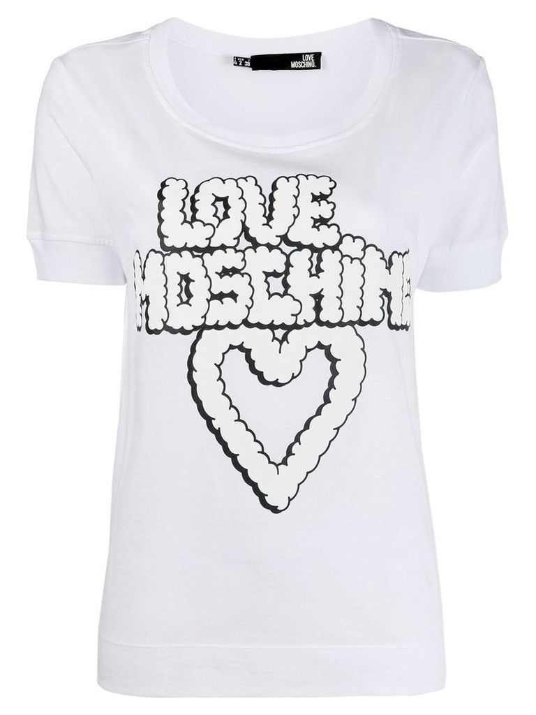 Love Moschino graphic T-shirt - White