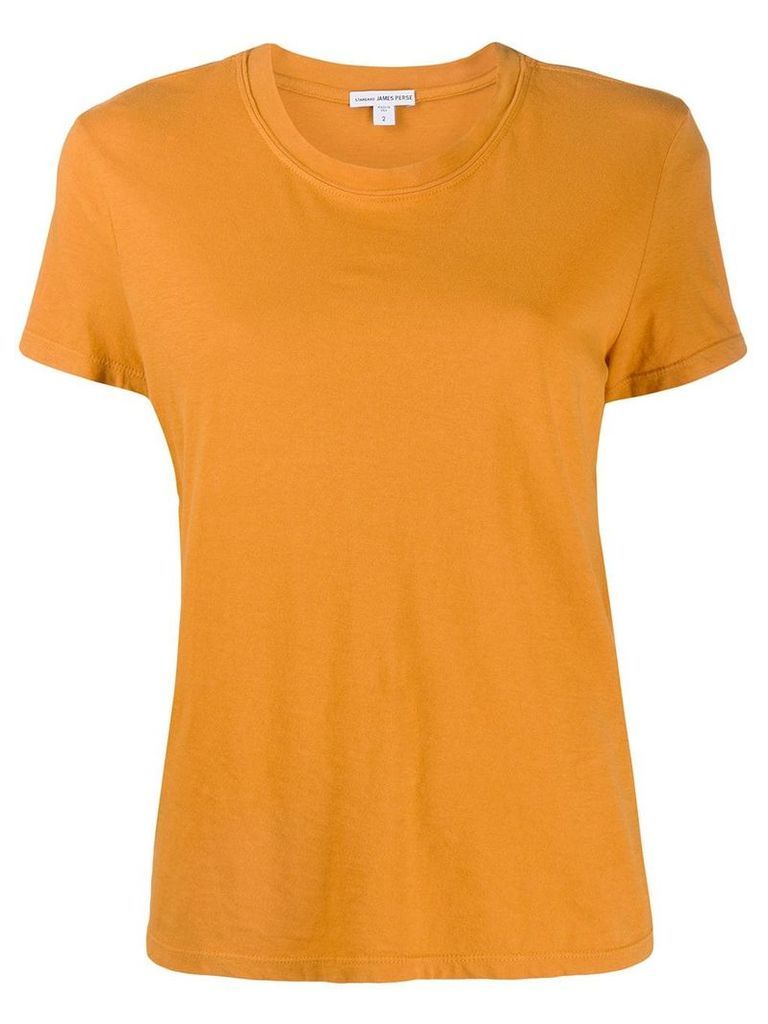 James Perse round neck T-shirt - ORANGE