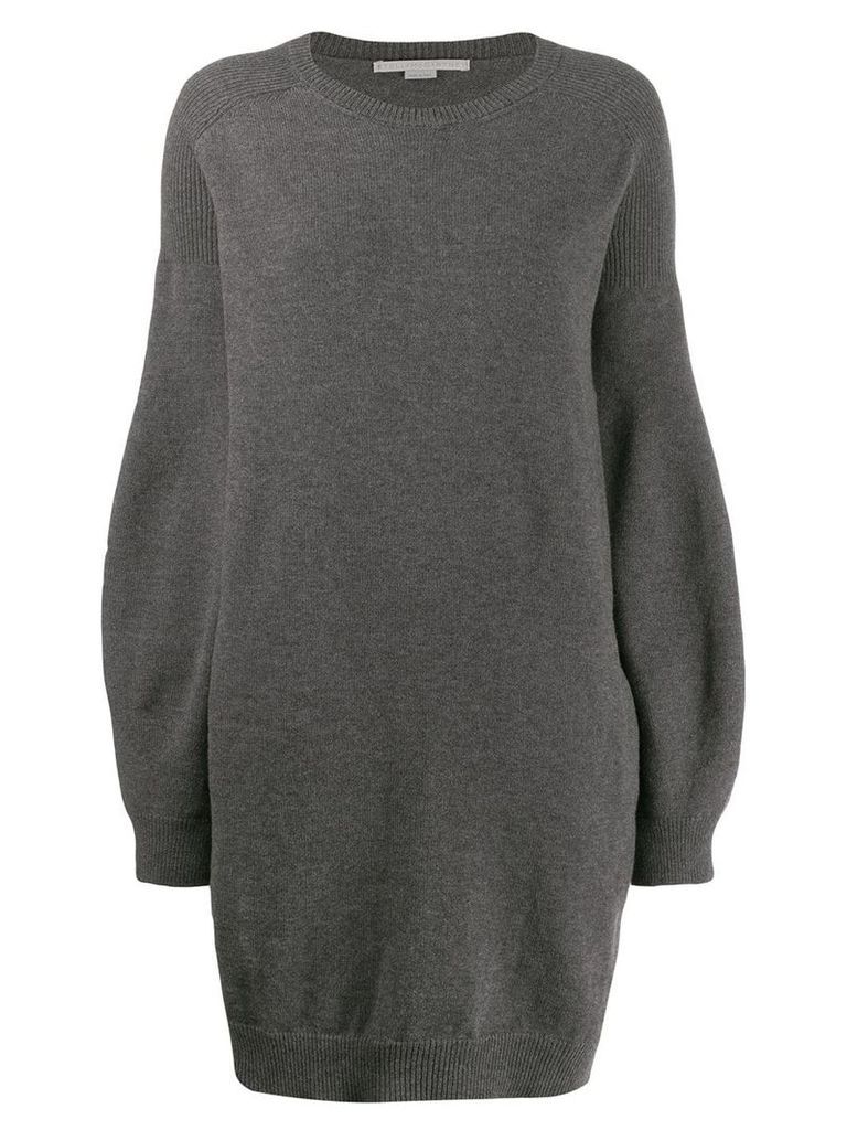 Stella McCartney knitted sweater dress - Grey
