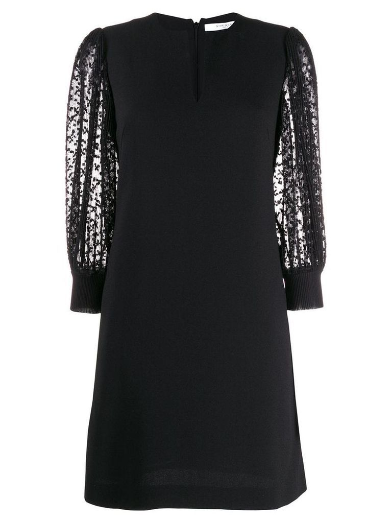 Givenchy V-neck shift dress - Black