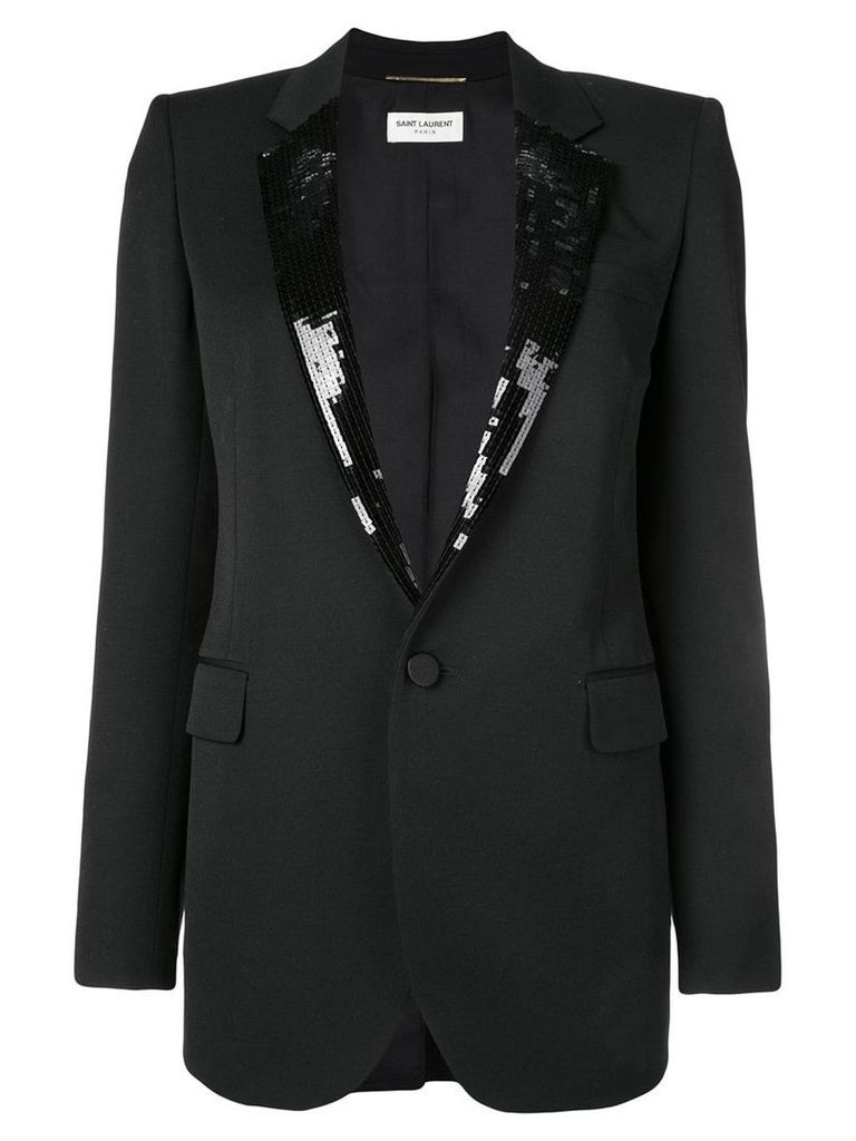 Saint Laurent tailored wool blazer - Black