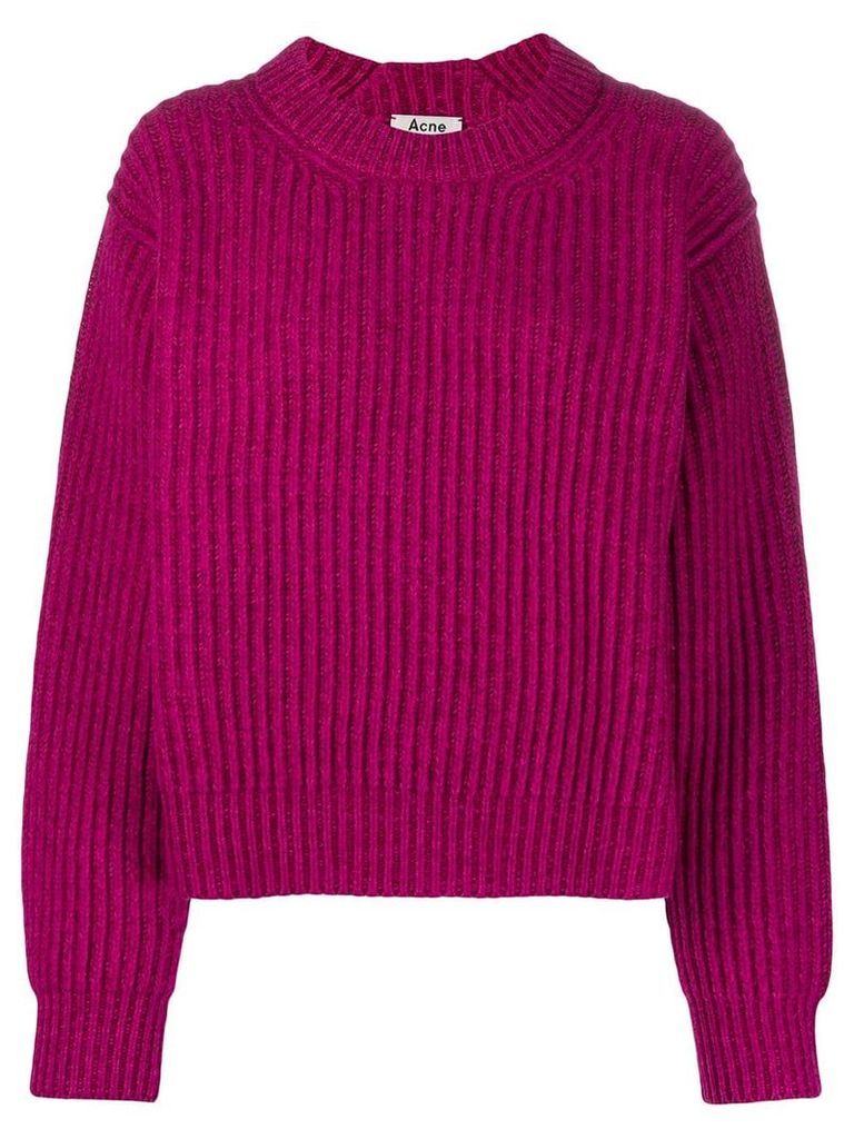 Acne Studios chunky knit jumper - PINK