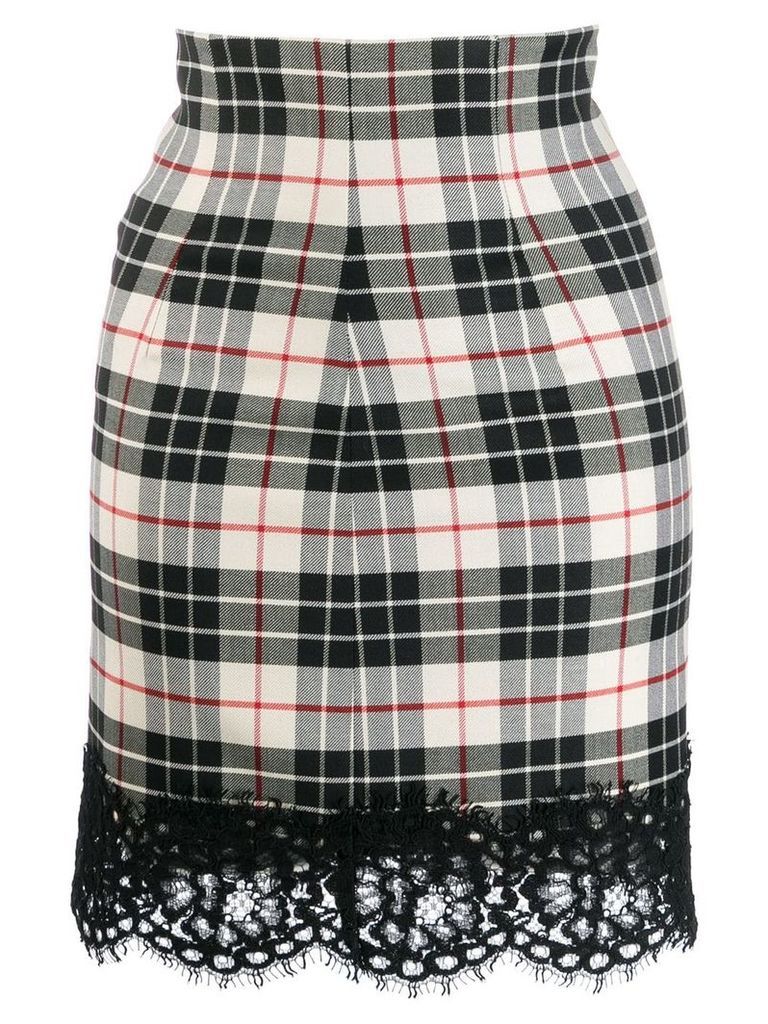 Twin-Set high waisted skirt - NEUTRALS