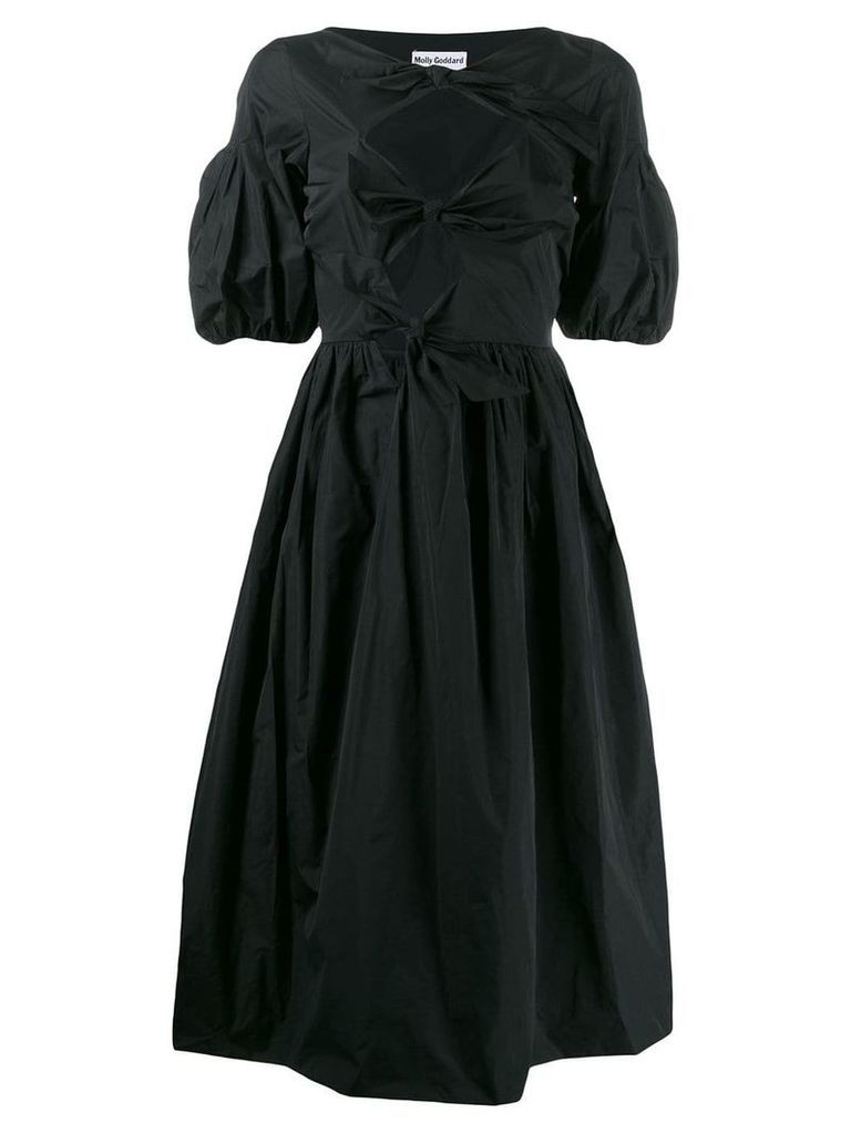 Molly Goddard knot detail dress - Black