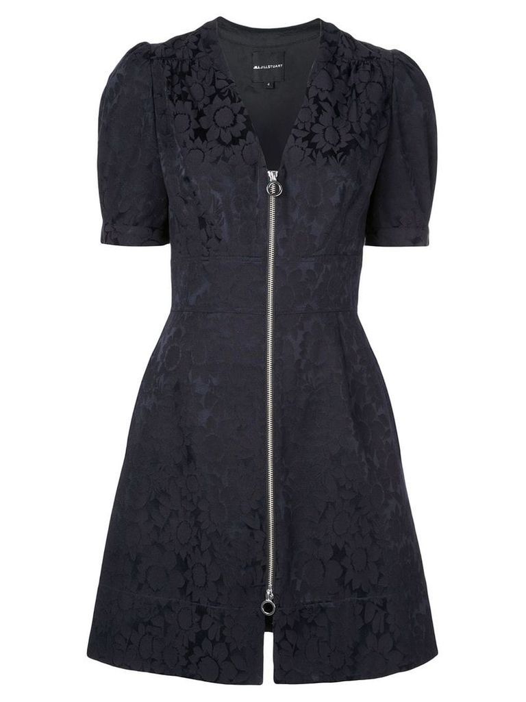 Jill Jill Stuart zipped lace dress - Black