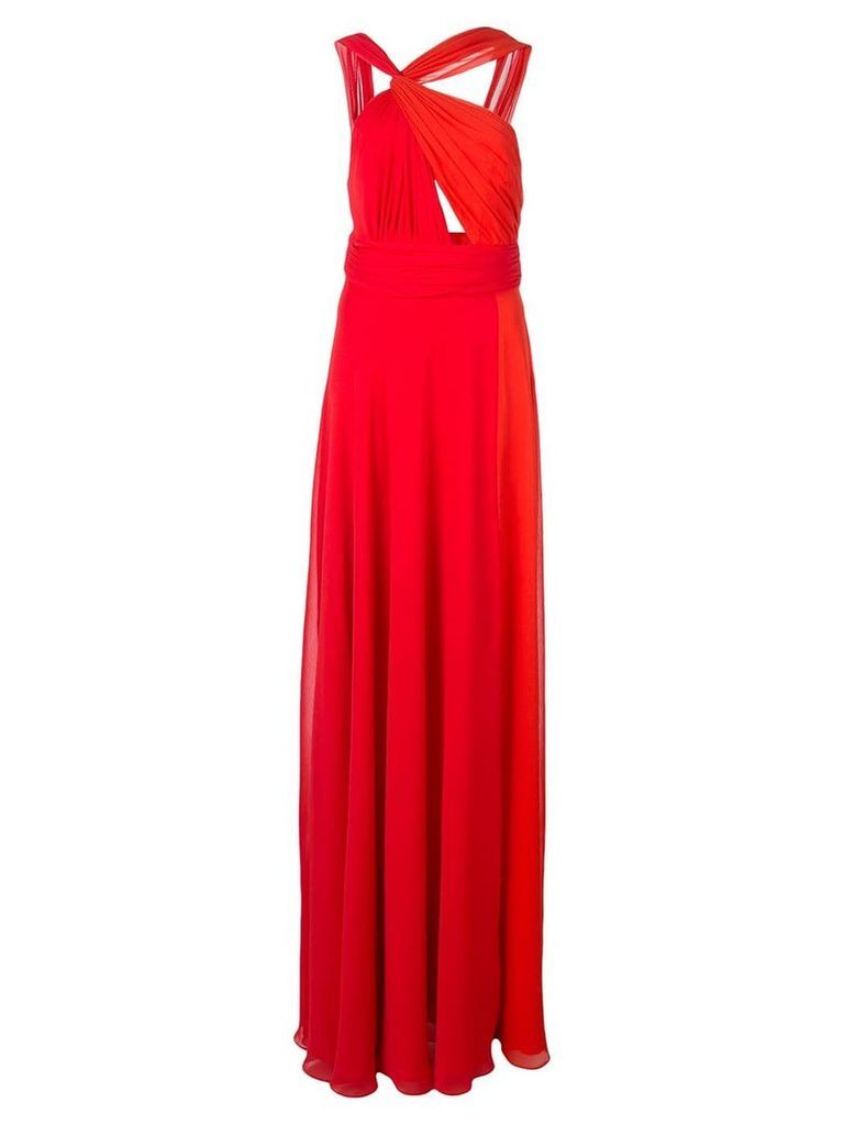 Jill Jill Stuart side slit dress - Red