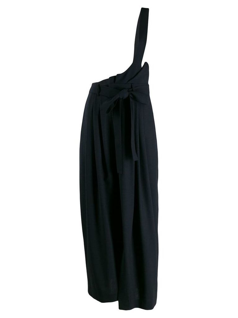 Enföld one-shoulder strap skirt - Blue