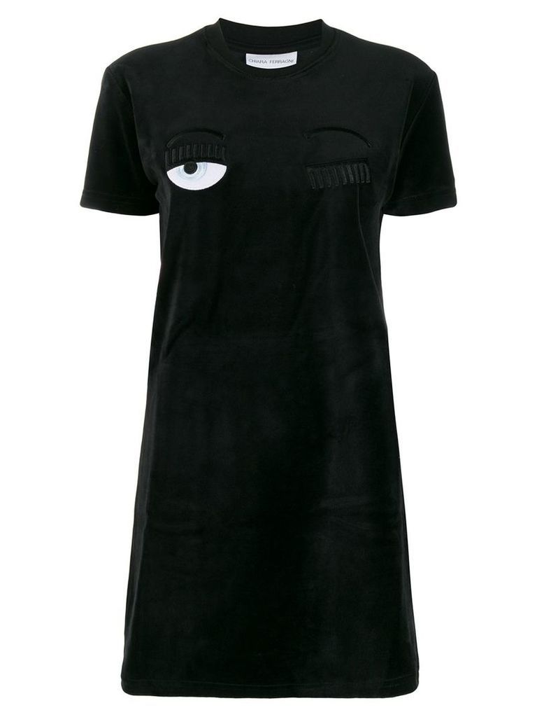 Chiara Ferragni Flirting T-Shirt dress - Black