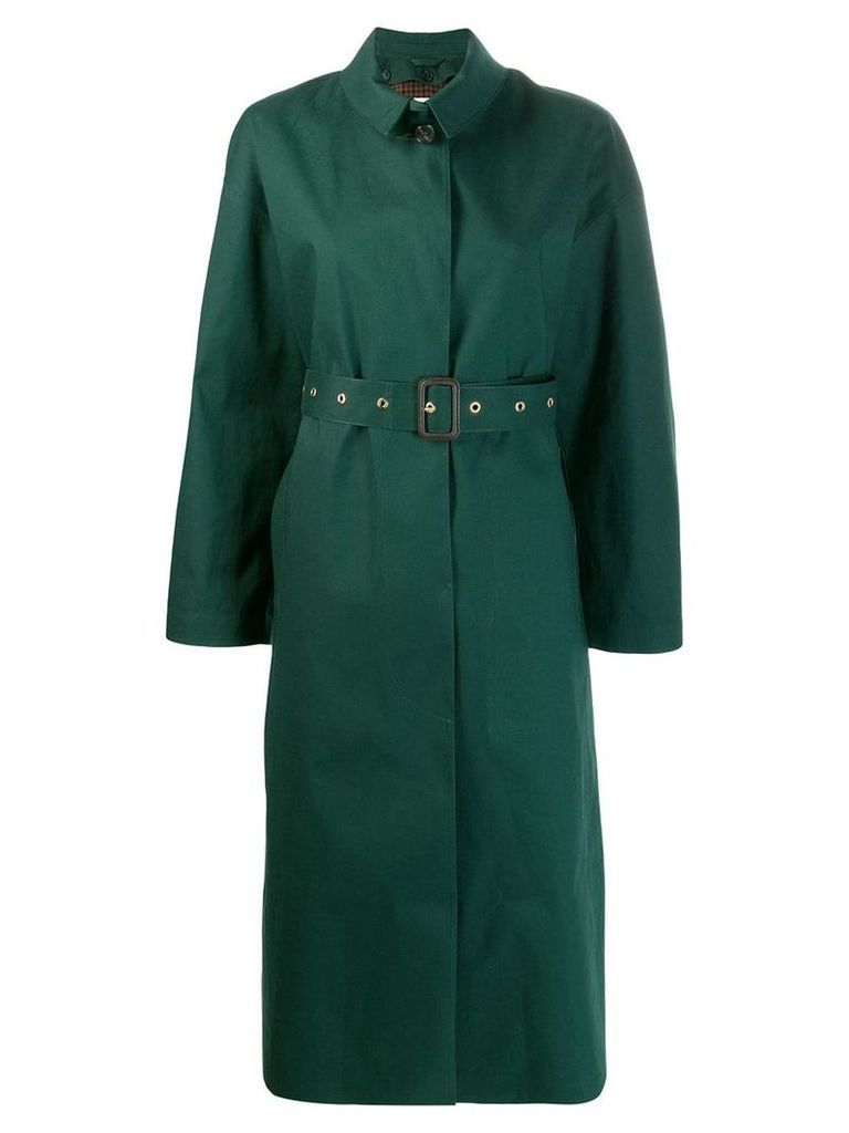 Mackintosh ROSEWELL Cedar Green Oversized Single Breasted Trench Coat