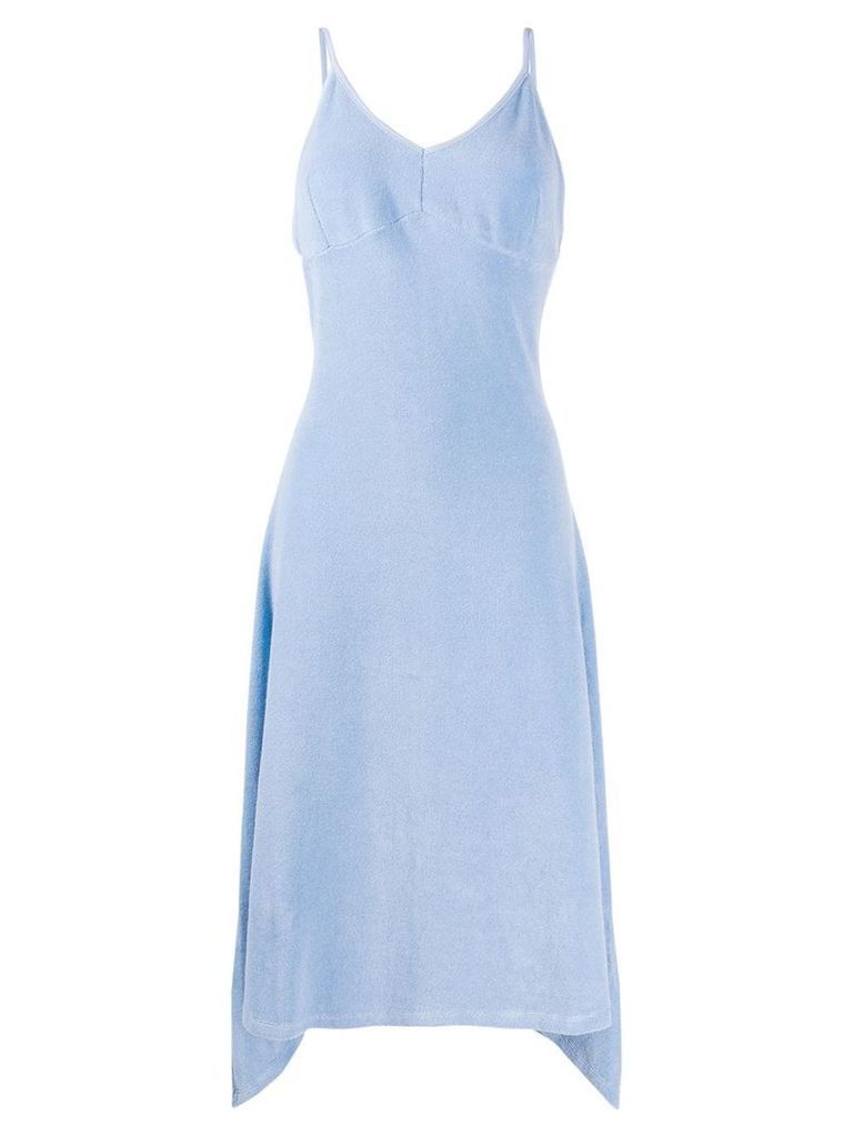 Sunnei mid-length beach dress - Blue