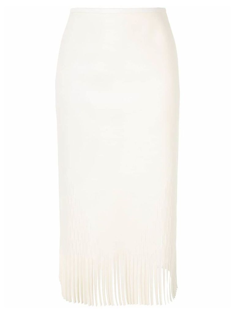 Dion Lee perf contour skirt - White