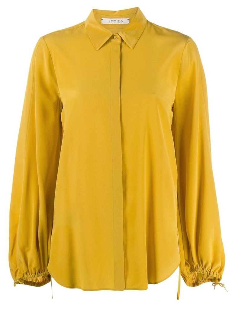 Dorothee Schumacher drawstring blouse - Yellow