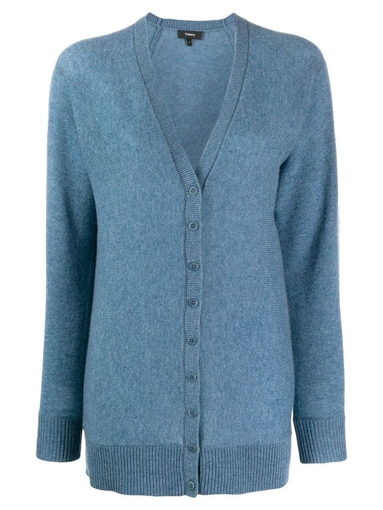 Theory knitted cardigan - Blue
