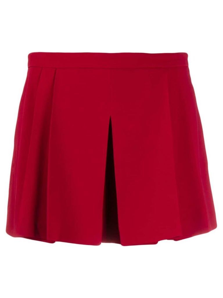 RedValentino pleated layered style shorts