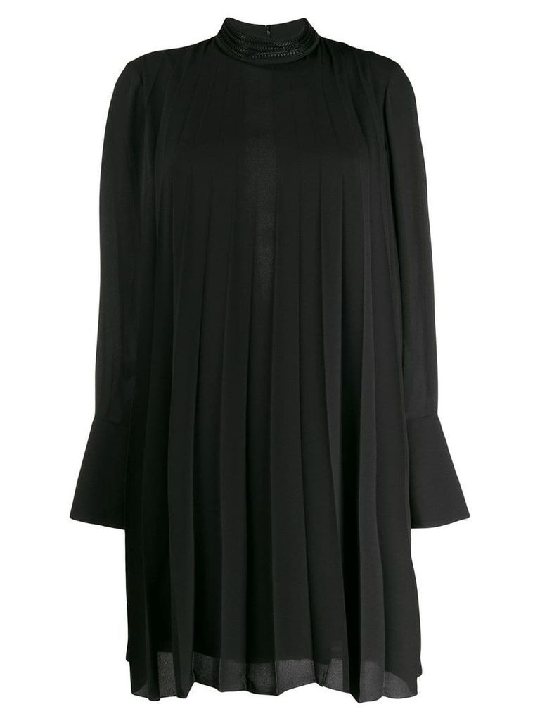 Dondup pleated mini dress - Black