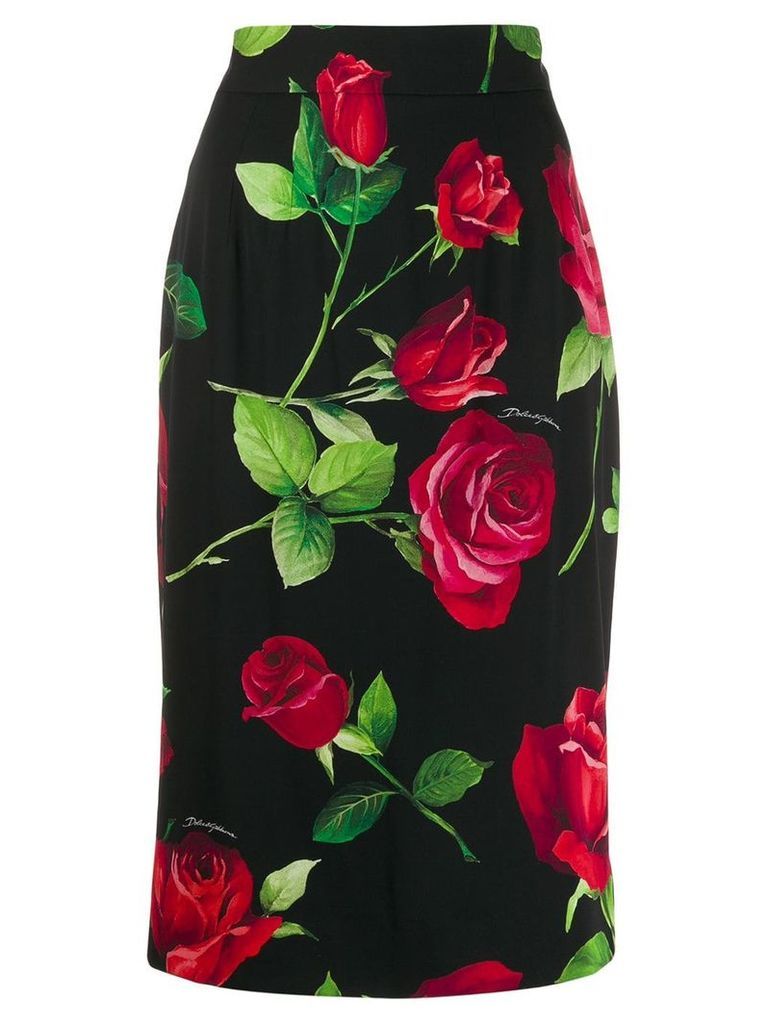 Dolce & Gabbana high waisted skirt - Black