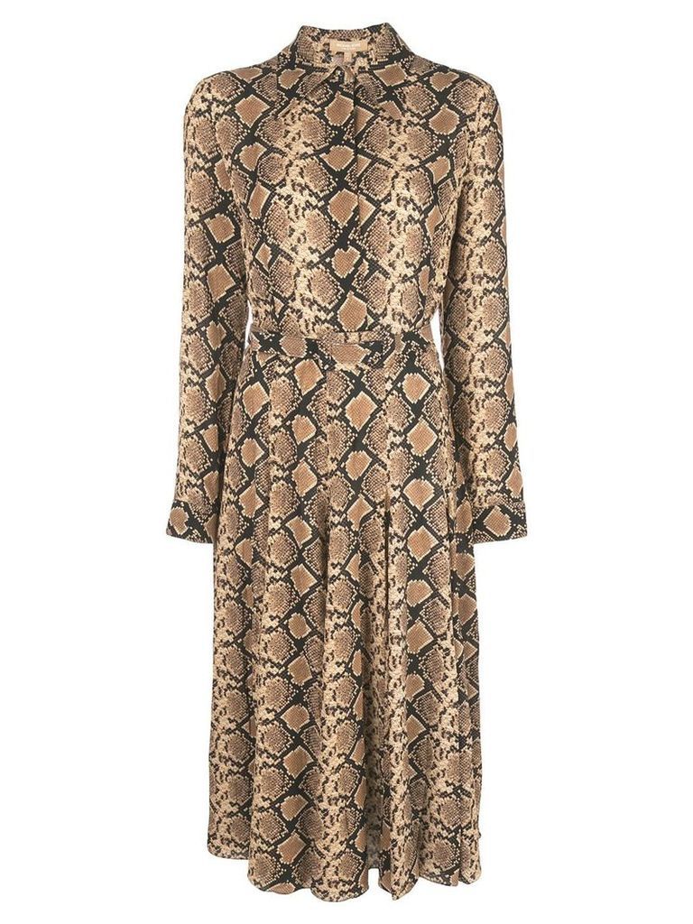 Michael Kors Collection shirt dress - Brown