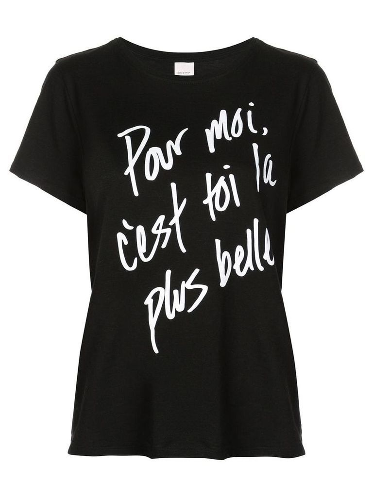 Cinq A Sept Pour Moi T-shirt - Black